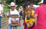 Caballistas realizaron plantón tras cancelación de cabalgata en Guacarí, Valle