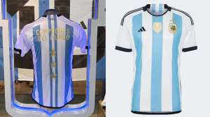 Agotada la camiseta de tres estrellas de la selección de Argentina