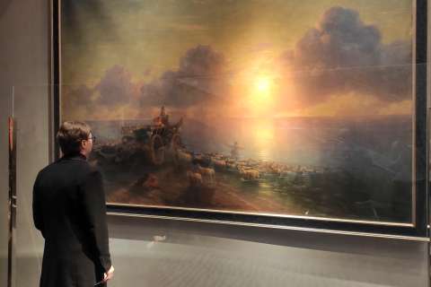 Ucrania exhibe por primera vez decenas de obras evacuadas de Odesa al inicio de la guerra