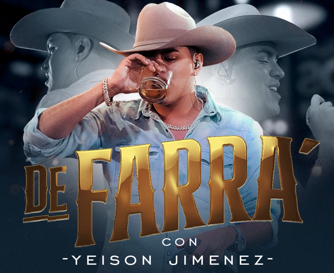 “De farra con Yeison Jiménez”, el artista presenta su primer DVD grabado en vivo