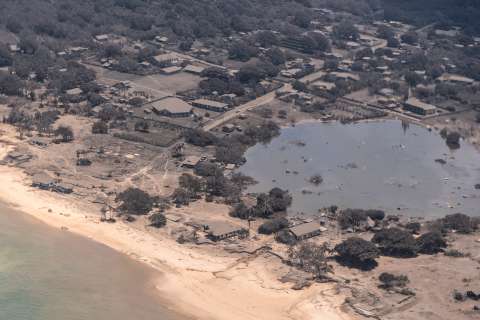 Tsunami en Tonga: primeras imágenes después de la inundación