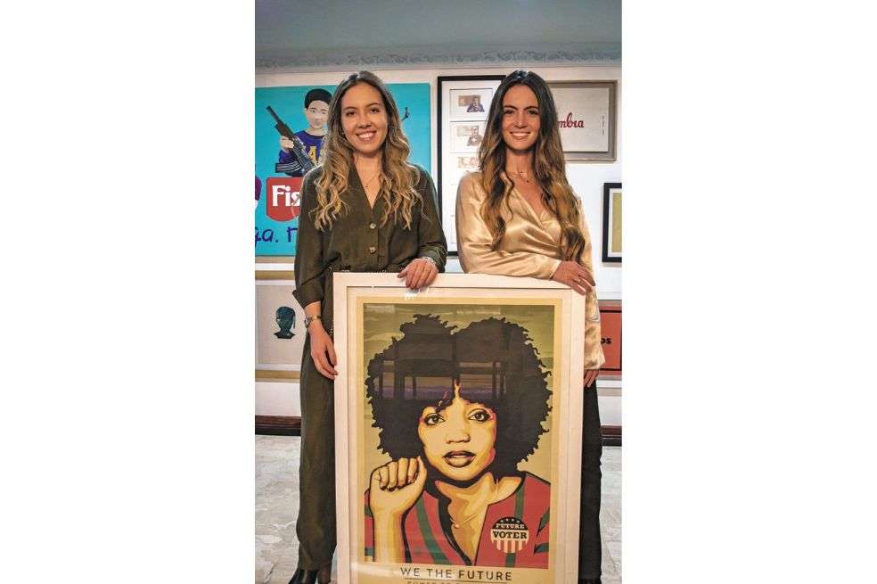 Laura Montañés y Manuela Rodríguez, fundadoras del proyecto, se conocieron mientras trabajaban con la colección del Banco Itaú. / Emiliana Leyva