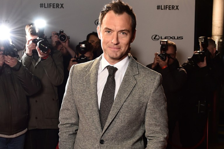 Jude Law se prepara para dar vida a Dumbledore joven