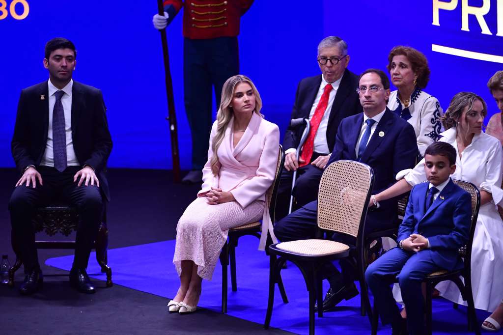 Ana Lucía Pineda, la primera dama de Colombia. / Gustavo Torrijos