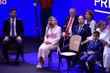 Este fue el “look” que Ana Lucía Pineda eligió para la posesión presidencial