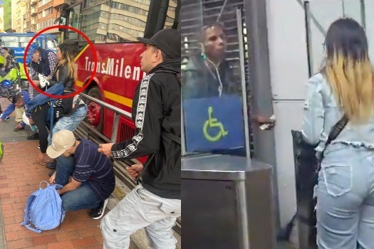 Trasladan por segunda vez al CTP a mujer que revende pasajes de Transmilenio en el centro