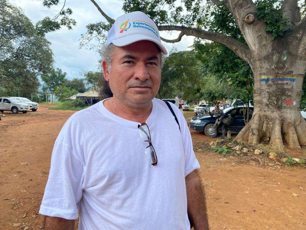 Alfredo Leiva, exguerrillero del Fmln.