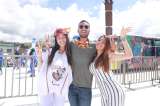 Influencers, cantantes y autoridades de Pasto en el Carnaval de Negros y Blancos