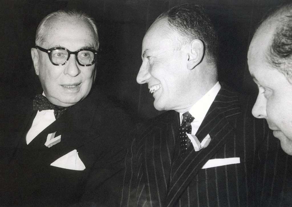 Alfonso Lopez Pumarejo, Alberto Lleras Camargo y Carlos Lleras Restrepo.
archivo et