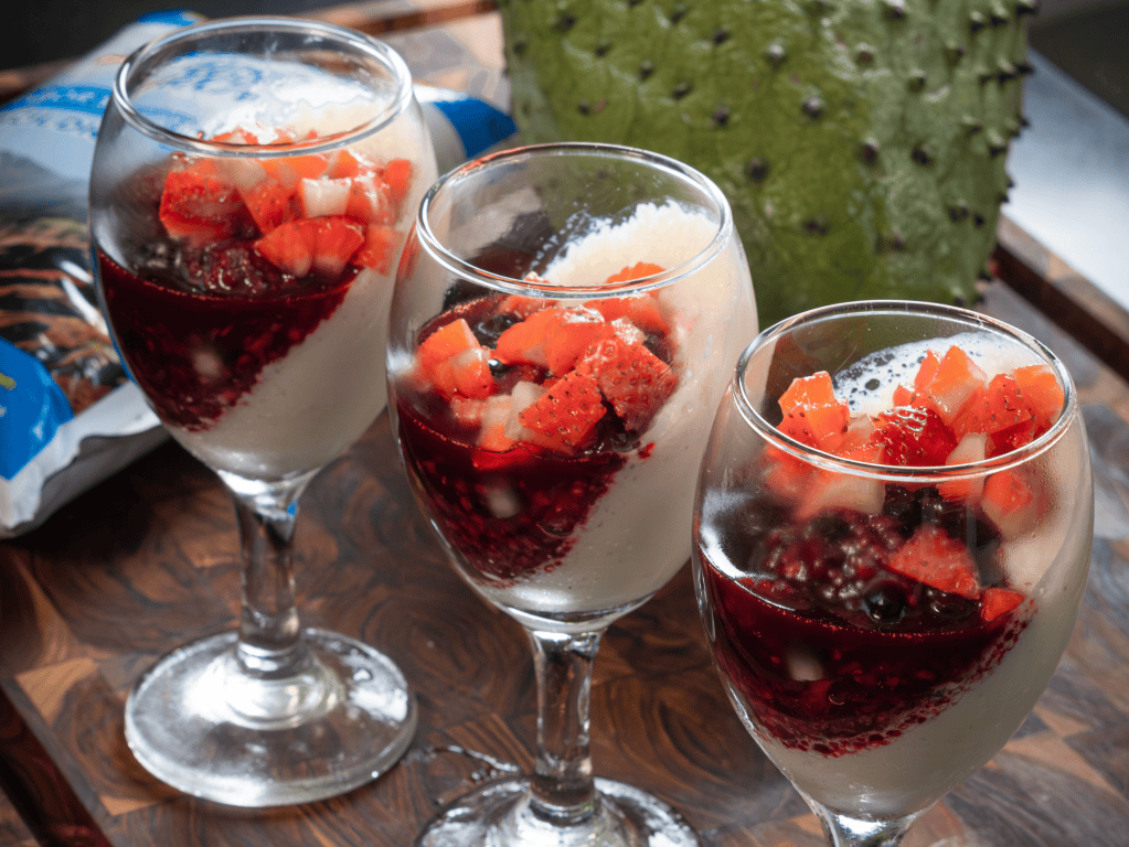 Postre de guanábana