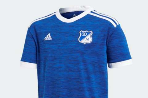 Millonarios presentó su nueva camiseta para la temporada 2018