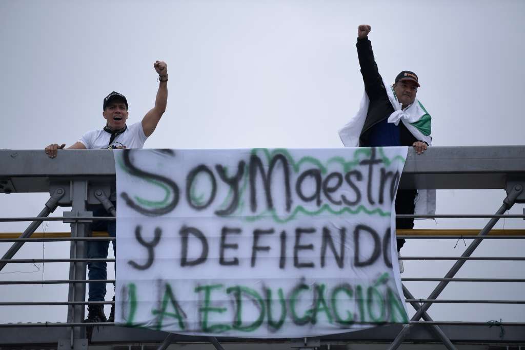 Este lunes 17 de junio, Fecode realizó la “gran toma de Bogotá” en rechazo a ley estatutaria de educación que el Gobierno Nacional busca aprobar en el Congreso de la República.