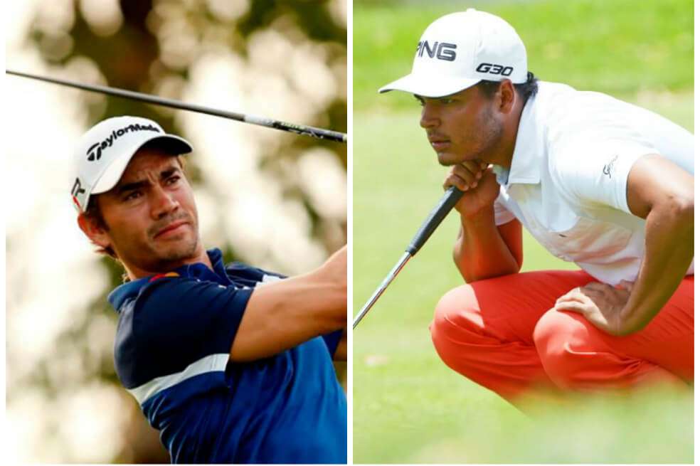 Camilo Villegas y Juan Sebastián Muñoz, golfistas colombianos que han ganado en el PGA Tour. / Archivo