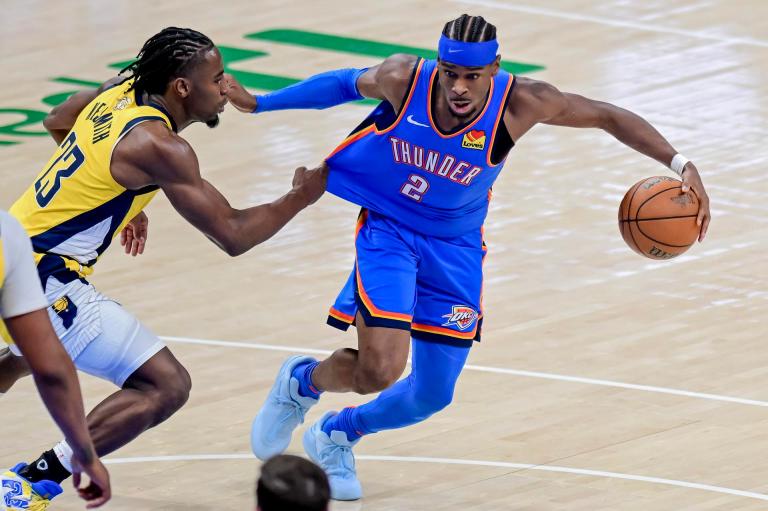 Final de la NBA: Oklahoma reclamó venganza e igualó la serie con Indiana