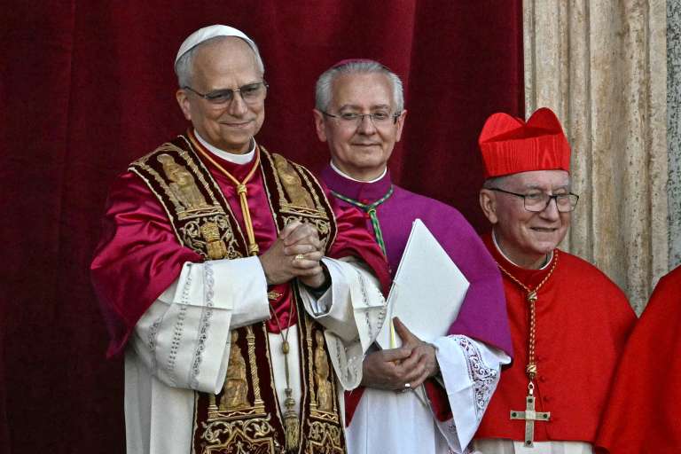 Primera presentación del papa León XIV, luego de ser elegido.