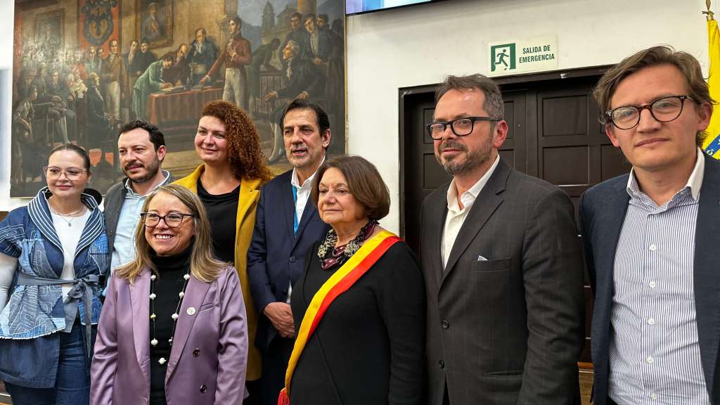 Rosemary DiCarlo, secretaria General Adjunta de Asuntos Políticos y de Consolidación de la Paz de la ONU, también acompañó la entrega del galardón.