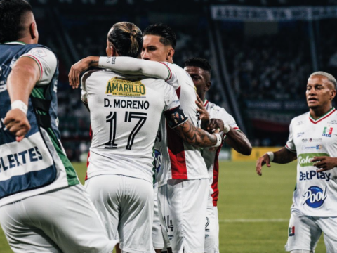 Once Caldas hizo respetar el estadio Palogrande y venció 2-1 a Atlético Junior
