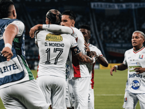 Once Caldas hizo respetar el estadio Palogrande y venció 2-1 a Atlético Junior