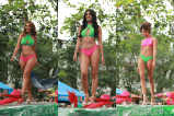 Las 25 candidatas al Reinado Nacional de la Panela desfilaron en traje de baño