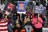 Manifestaciones gigantes en la segunda "Marcha de las mujeres" anti Trump