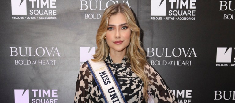 María Fernanda Aristizábal luce de nuevo la banda de reina en evento Bulova