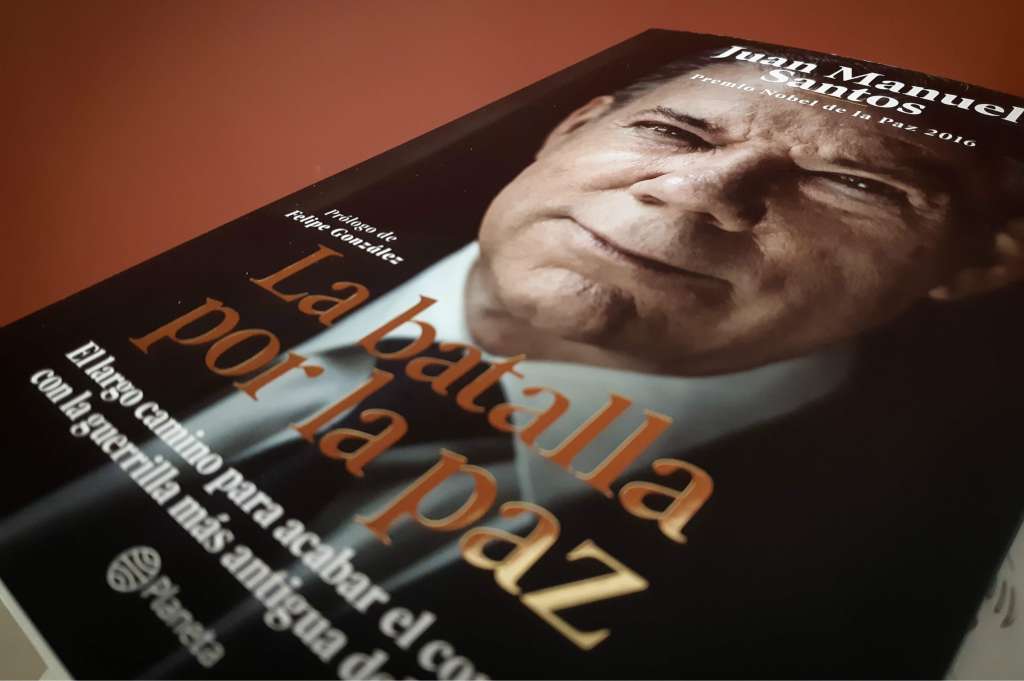 El reciente libro del expresidente Juan Manuel Santos. / El Espectador.