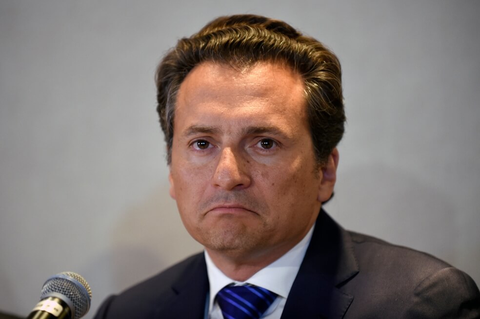 El exfuncionario mexicano es investigado por su presunto vínculo con la constructora brasileña Odebrecht. / AFP