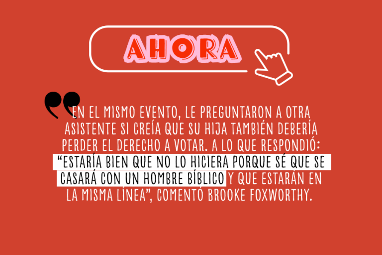 Discursos que cuestionan el sufragio femenino en Estados Unidos.