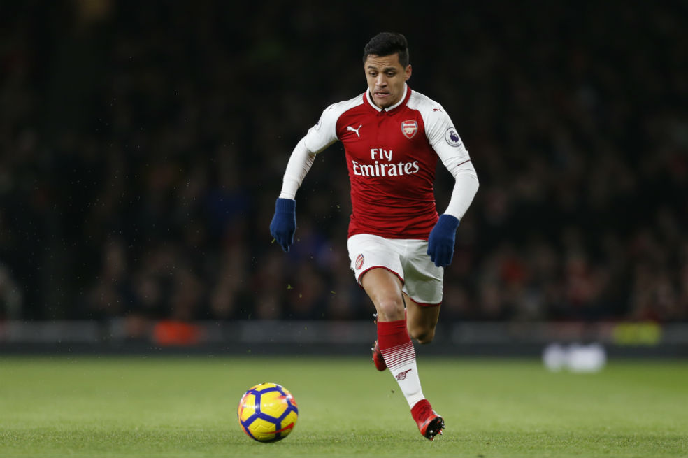 Alexis Sánchez, nuevo delantero del Manchester United. / AFP