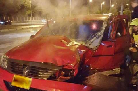 Accidente en la Calle 116 con Avenida Suba deja a conductor muerto