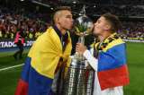 Dos colombianos se citan con el  Real Madrid