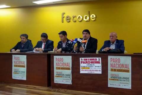 Sindicatos reafirman su llamado a paro y advierten por "intentos de empobrecer a la población"