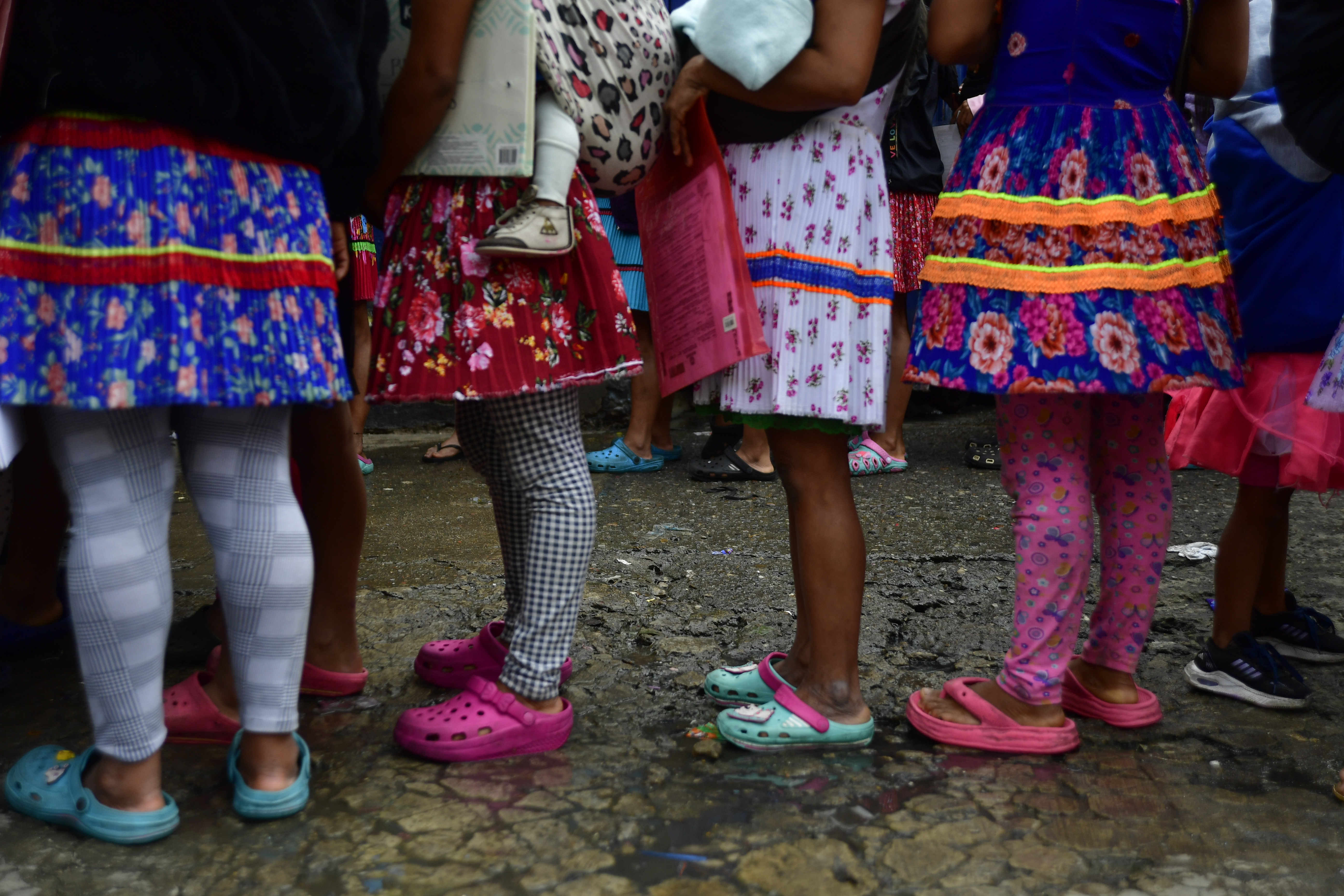 Comunidad Indígena Embera realiza plan retorno a sus zonas de origen desde este lugar