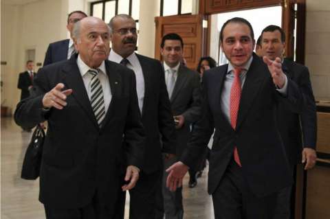 Un príncipe de Jordania quiere ser presidente de la FIFA