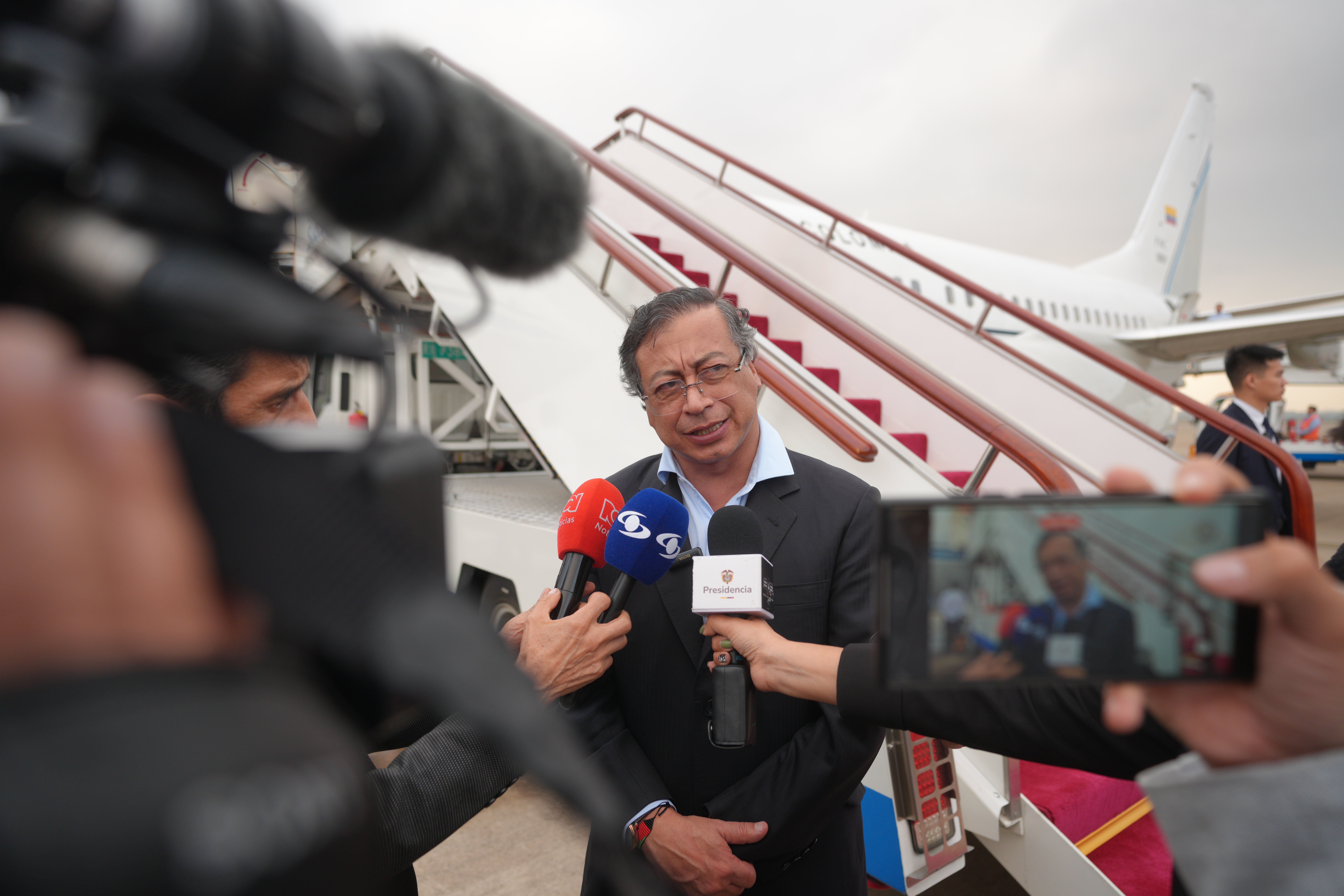 Desde China, el presidente Gustavo Petro informó que presentará nuevamente la consulta popular ante el Senado.