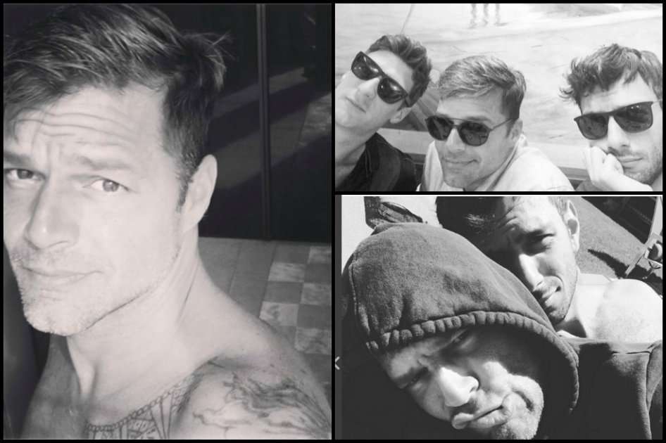 Ricky Martin y Jwan Yosef. / Instagram