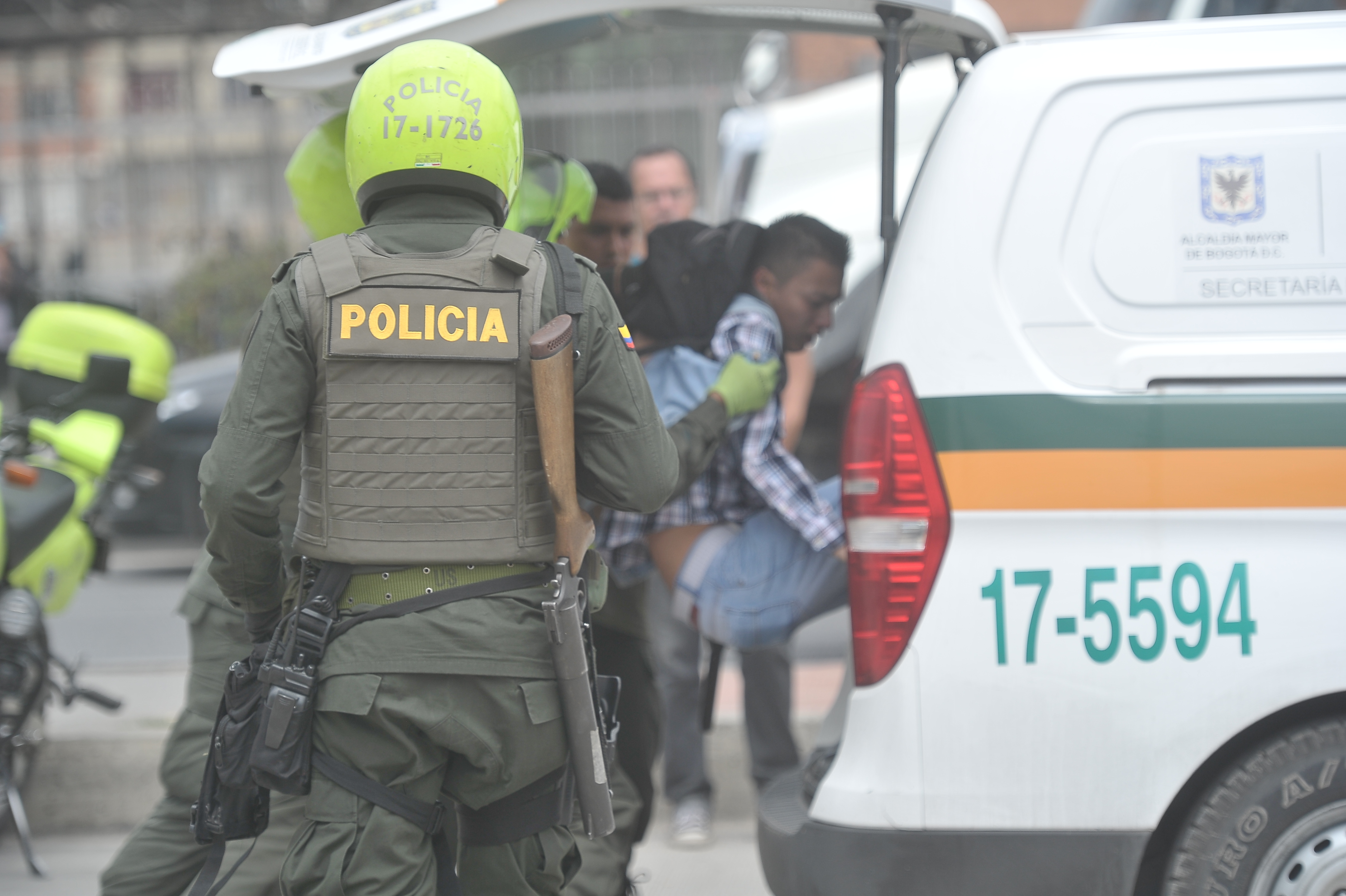 Disturbios, marchas y bloqueos protagonizados por los ciudadanos de Soacha, inconformes con el servicio de Transmilenio.