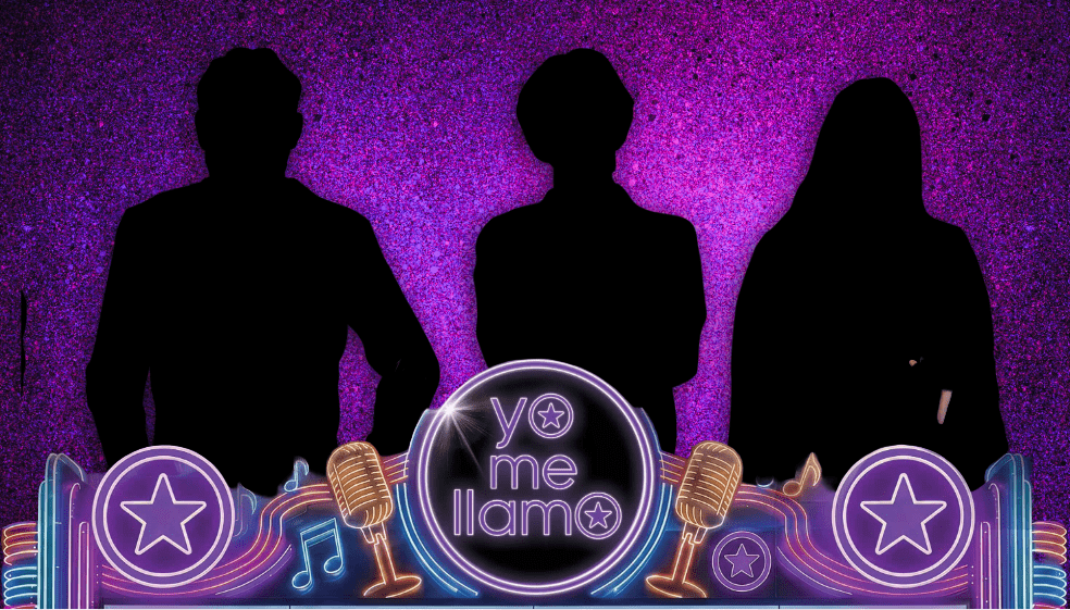 Presentadores de los espacios de Ditu para 'Yo me llamo'.