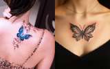 Tatuajes de mariposa que serán tendencia en 2025