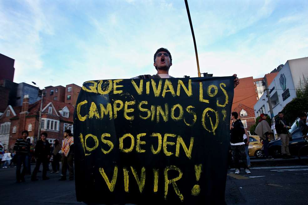 El movimiento estudiantil también se hizo presente durante esas marchas del Paro Agrario de 2013. /(Imagen de referencia).