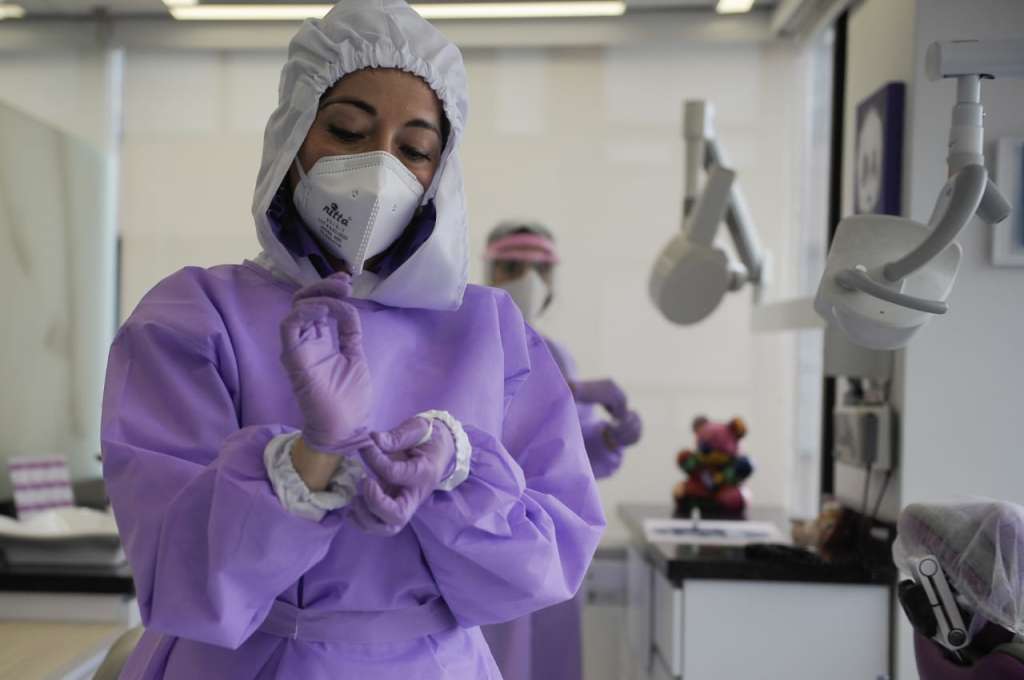 Para los odontólogos,se duplicó el gasto en elementos de bioseguridad.