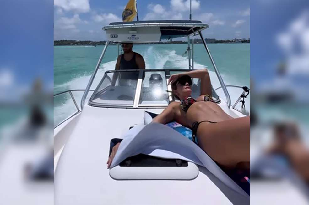 Carolina Cruz disfrutó de varios días en San Andrés con su novio