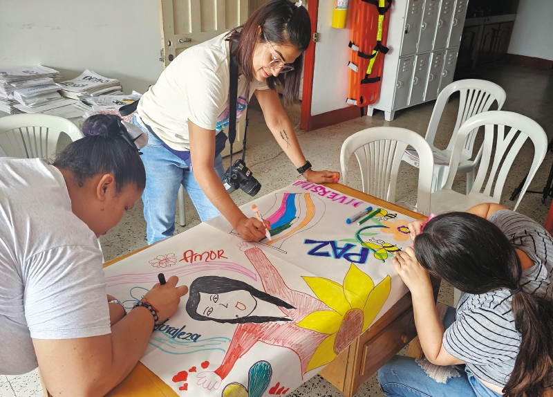 Somos Comunidad fomentó espacios para que las comunidades pudieran reconocer sus necesidades y riesgos.