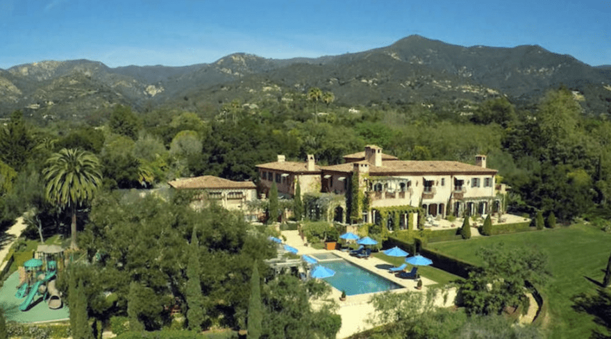 Mansión Meghan Markle y el príncipe Harry en California. Crédito: Captura de pantalla revista People / THE GROSBY GROUP