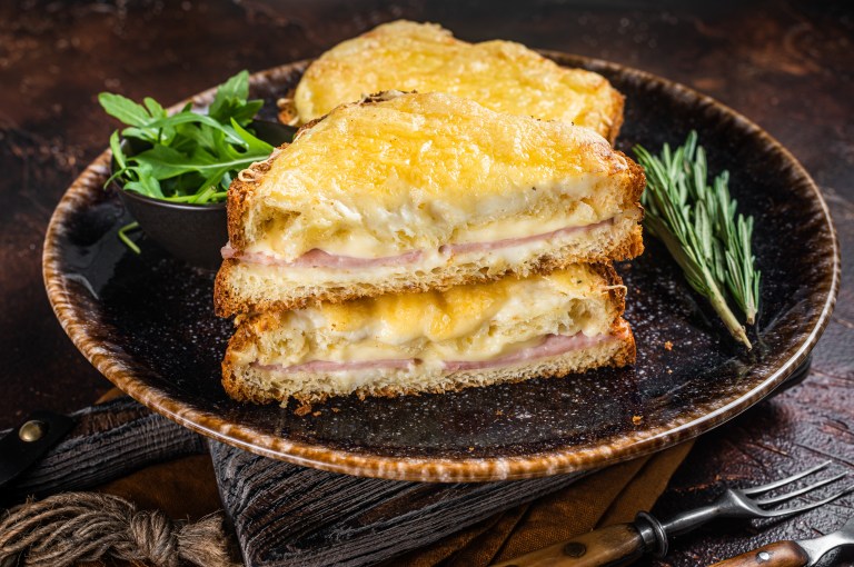 ¡Qué delicia! receta para preparar croque monsieur