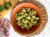 Paso a paso para preparar papas al cilantro