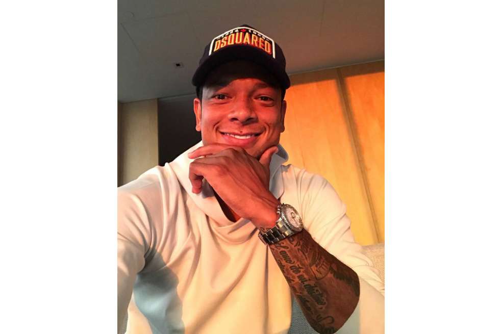 Tomada del Instagram de Fredy Guarín.