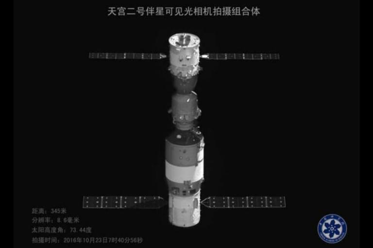 La estación espacial china Tiangong 2 se quemó en su reingreso a la atmósfera