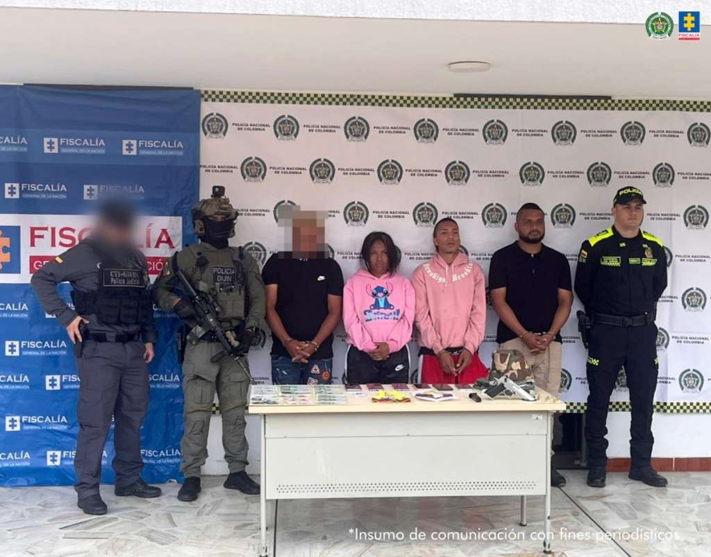 Estas personas seguían las órdenes directas de alias "Marlon", principal líder del grupo armado.