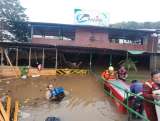 Restaurante flotante se hundió por sobrepeso en río Manacacías, en Puerto Gaitán
